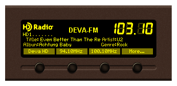 DEVA - DB3011 - Récepteur de Monitoring FM/HD Radio et Audio IP