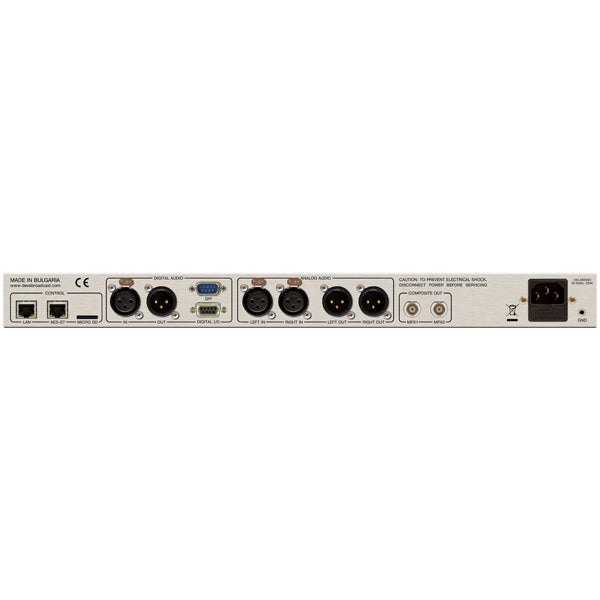 DEVA - DB6410 - Processeur Audio 4 Bandes pour Radio FM & Numérique, Compatible AES67