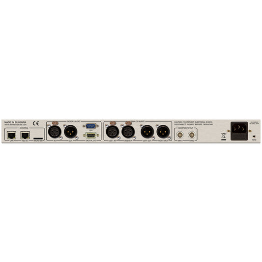 DEVA - DB6410 - Processeur Audio 4 Bandes pour Radio FM & Numérique, Compatible AES67