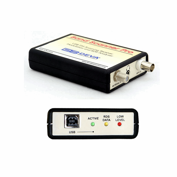 FM Band Spectrum & Mod Analyzer, RDS/RBDS Decoder-Reader