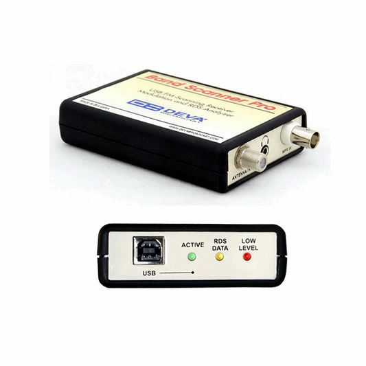 FM Band Spectrum & Mod Analyzer, RDS/RBDS Decoder-Reader