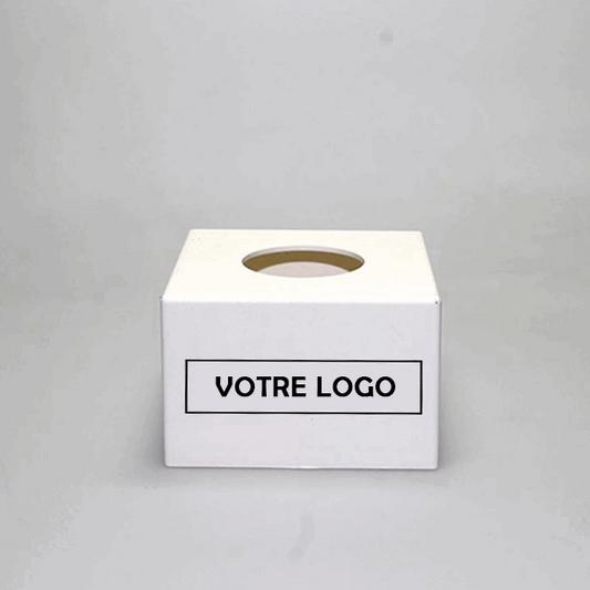 Flag plastique cubique personnalisé 4 côtés