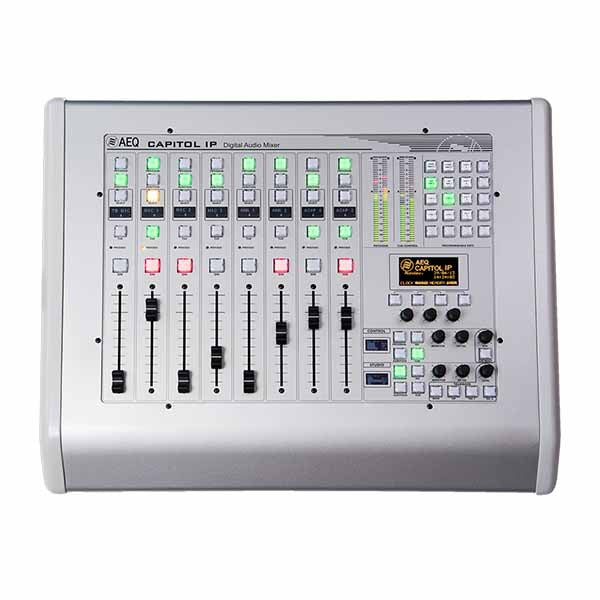AEQ - Capitol IP 8 - Console RADIO numérique