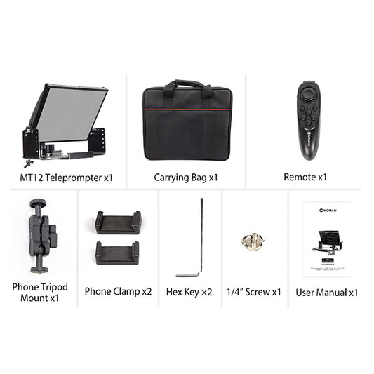 Prompteur pour tablette et smartphone