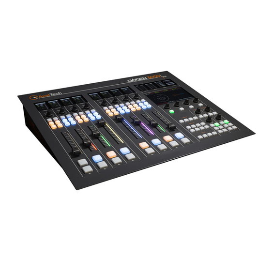 Axel Technology - Console RADIO numérique - Oxygen 3000 Plus 8 faders