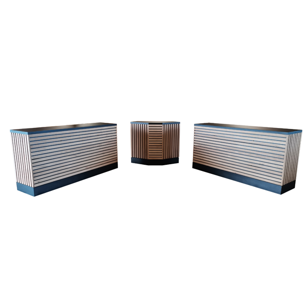 Mobilier Broadcast - Table de studio TV modulable