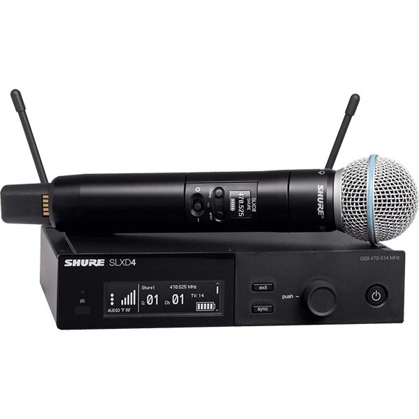 SHURE SLXD24E-SM58-J53 - Micro HF Main