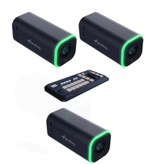 PACK BirdDog 3× caméras MAKI Live + 1× Control Surface