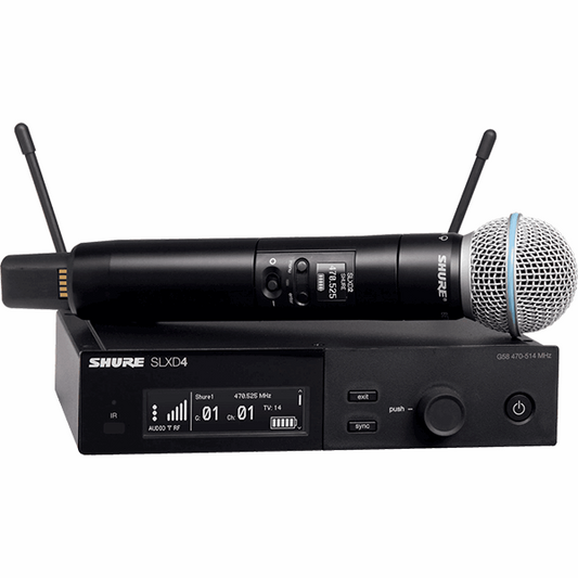 La Boutique Broadcast - SHURE SLXD24E-B58-J53 - Micro HF Main