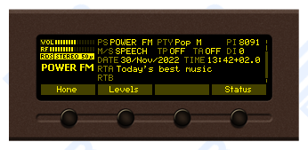 DEVA - DB7002 - Récepteur de Monitoring Professionnel FM/DAB/DAB+