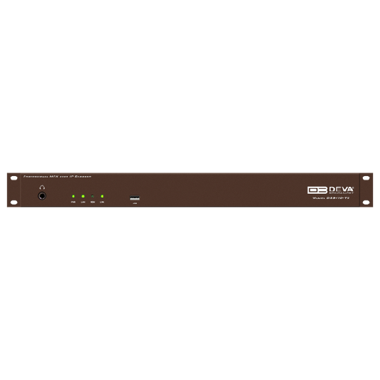 DEVA - DB9410-TX - Professional MPX over IP Encoder - MicroMPX µMPX