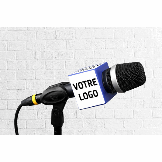 Flag plastique cubique personnalisé 4 côtés