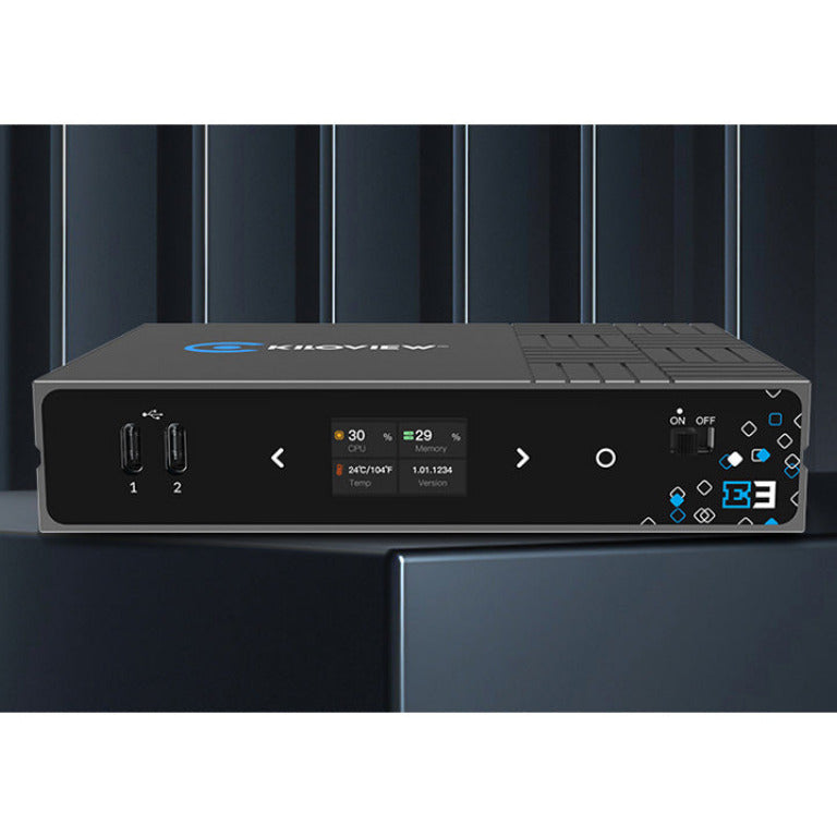 Kiloview E3 (Dual Channel 4K HDMI & 3G-SDI HEVC Video Encoder)