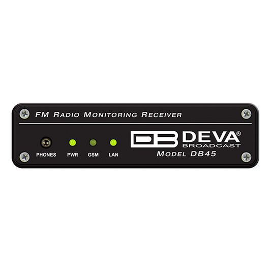 DEVA - DB45 Récepteur radio FM basé sur DSP et analyseur de modulation