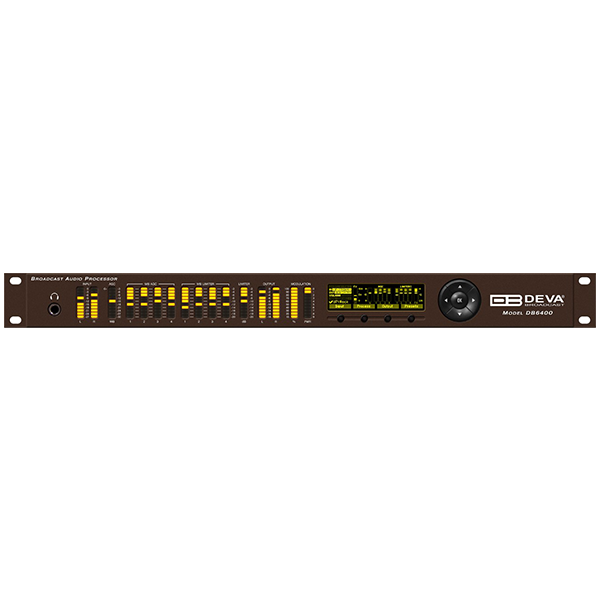 DEVA - DB6400 - Processeur audio 4 bandes FM et radio numérique avec lecteur audio de secours