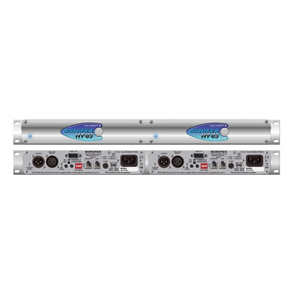 Sonifex - HY03T analogique, double rack - insert téléphonique