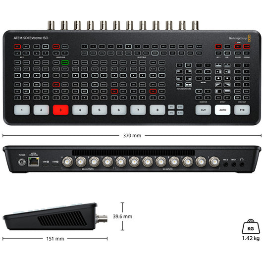 ATEM SDI Extrème Iso - Mélangeur Blackmagic