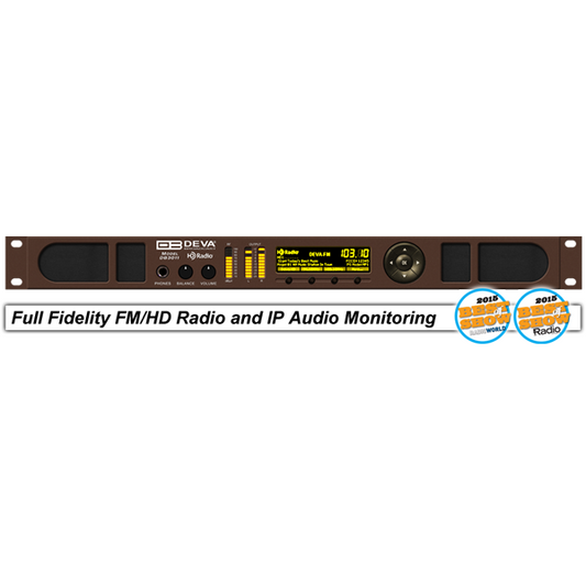 DEVA - DB3011 - Récepteur de Monitoring FM/HD Radio et Audio IP