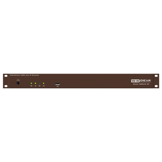 DEVA - DB9410-RX - Professional MPX over IP Decoder - MicroMPX µMPX