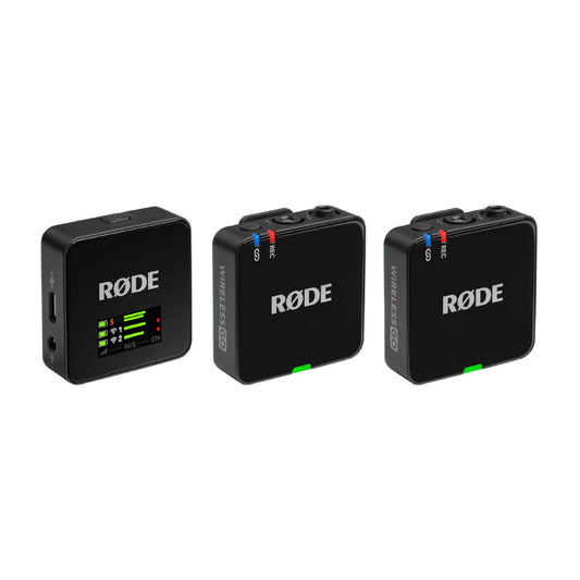 RODE Wireless GO Gen 3 – Système de microphones sans fil double canal