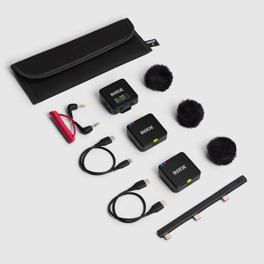 RODE Wireless GO Gen 3 – Système de microphones sans fil double canal