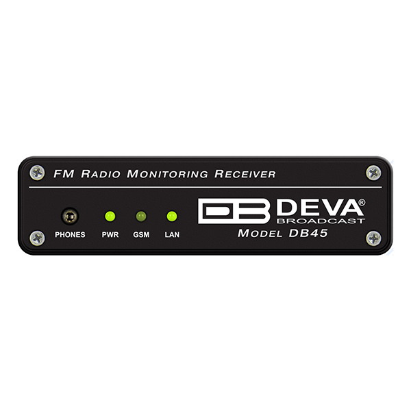 DEVA - DB45 Récepteur radio FM basé sur DSP et analyseur de modulation