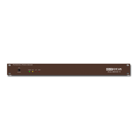 DEVA - DB9000-RX - Décodeur audio IP professionnel