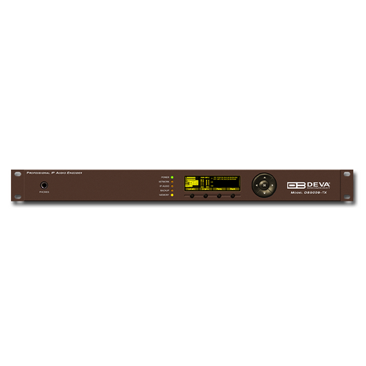 DEVA - DB9009-TX - Encodeur audio IP avancé