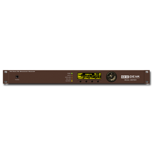 DEVA - DB7001 - Récepteur de rediffusion radio FM basé sur DSP avec connectivité TCP/IP