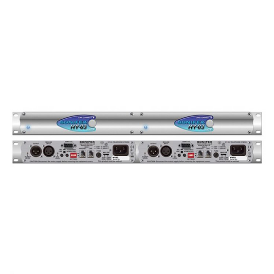 Sonifex - HY03T analogique, double rack - insert téléphonique